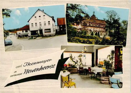 AK / Ansichtskarte 73943945 Neuenheerse Café Ikenmeyer Gastraum Schloss Park