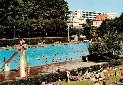 AK / Ansichtskarte  Bad_Driburg Freibad Sanatorium Berlin der BfA