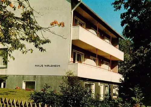 AK / Ansichtskarte 73943953 Bad_Driburg Pension Haus Waldheim