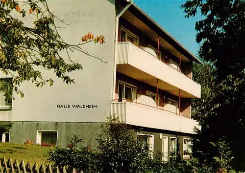 AK / Ansichtskarte  Bad_Driburg Pension Haus Waldheim