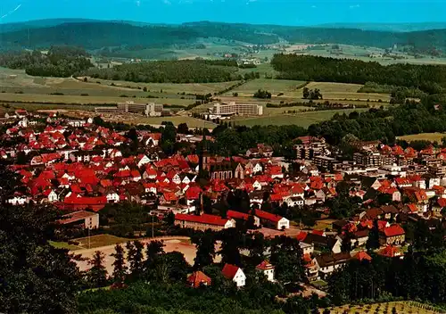 AK / Ansichtskarte 73943964 Bad_Driburg Blick vom Kaiser-Karls-Turm mit Caspar-Heinrich-Klinik Kurklinik