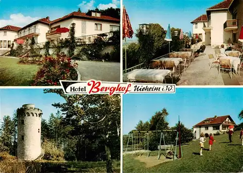 AK / Ansichtskarte 73943971 Nieheim Café Hotel Restaurant Berghof Turm