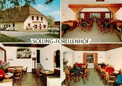 AK / Ansichtskarte 73943997 Brueggefeld_Lauenfoerde Solling Forellenhof Gastraum