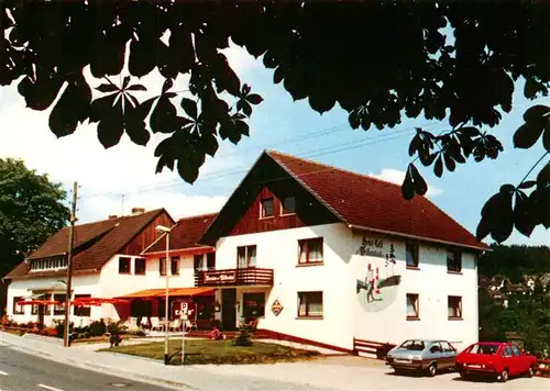 AK / Ansichtskarte 73944028 Neuhaus_Solling Hotel Café Am Wildenkiel