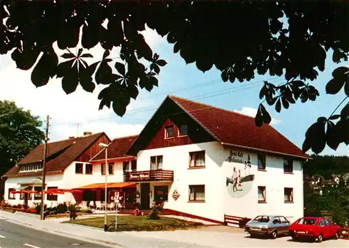 AK / Ansichtskarte  Neuhaus_Solling Hotel Café Am Wildenkiel