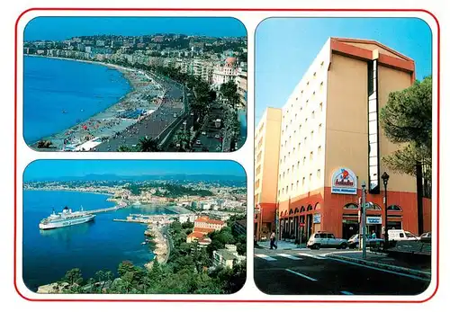 AK / Ansichtskarte  Nice___Nizza_06_Alpes-Maritimes Hotel Restaurant Balladins Garibaldi A deux pas du port et des plages