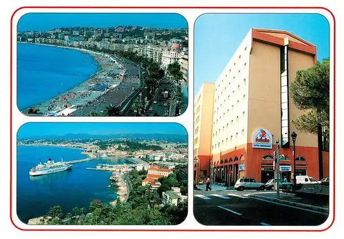 AK / Ansichtskarte  Nice___Nizza_06_Alpes-Maritimes Hotel Restaurant Balladins Garibaldi A deux pas du port et des plages