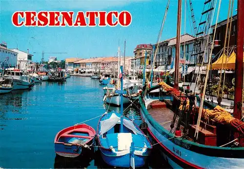 AK / Ansichtskarte 73944072 Cesenatico_IT Porto Canale