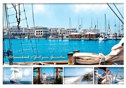 AK / Ansichtskarte 73944108 Warnemuende_Ostseebad Yachthafen Residenz Hohe Duene Yachting und Spa Resort