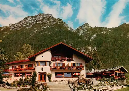 AK / Ansichtskarte  Garmisch-Partenkirchen Berggasthof Almhuette