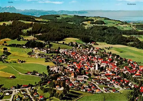 AK / Ansichtskarte  Scheidegg_Allgaeu_Bayern Fliegeraufnahme