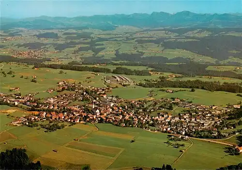 AK / Ansichtskarte  Scheidegg_Allgaeu_Bayern Fliegeraufnahme