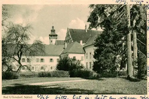 AK / Ansichtskarte 73944189 Bad_Ullersdorf_Velke_Losiny_CZ Schloss