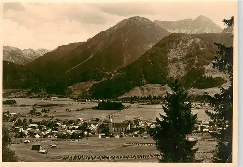 AK / Ansichtskarte  Nesselwang_Allgaeu_Bayern Panorama