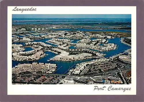 AK / Ansichtskarte  Languedoc-Roussillon Port Camargue Vue aerienne
