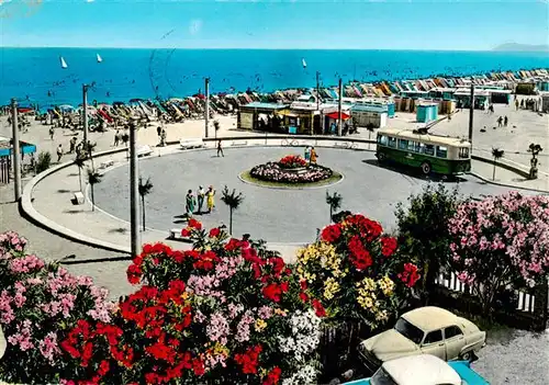 AK / Ansichtskarte  Miramare_di_Rimini_IT  Rotonda e spiaggia