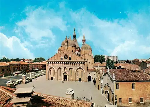 AK / Ansichtskarte  Padova_Veneto_IT Basilica di San Antonio e piazza