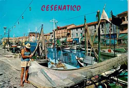 AK / Ansichtskarte  Cesenatico_IT Porto Canale