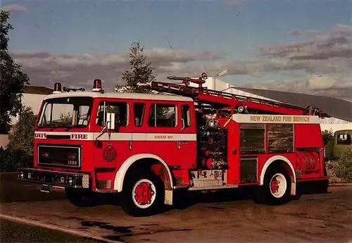 AK / Ansichtskarte  Feuerwehr_Fire-Brigade_Pompiers_Bomberos 1983 International ACCO 1810c