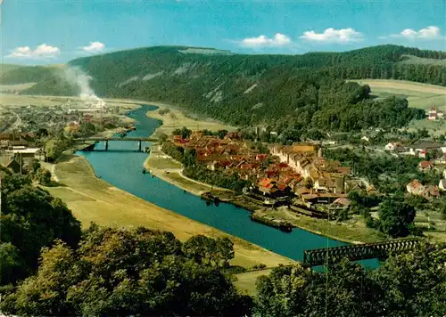 AK / Ansichtskarte  Bodenwerder Panorama Blick vom Eckberg