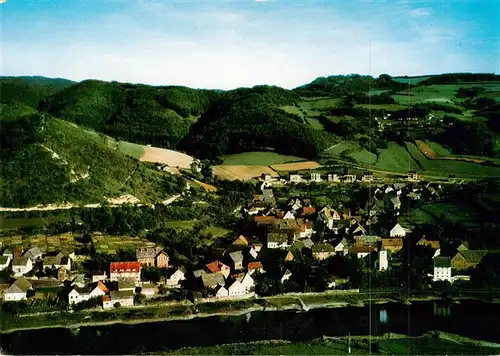 AK / Ansichtskarte  Ruehle_Oberweser Panorama Luftkurort