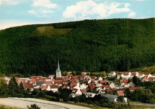 AK / Ansichtskarte 73944364 Waldkappel Ortsansicht mit Kirche