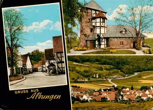 AK / Ansichtskarte  Albungen Ortsmotive Panorama