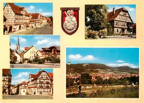 AK / Ansichtskarte 73944384 Wanfried Ortsansichten Fachwerkhaeuser Panorama