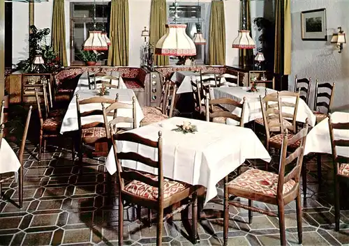 AK / Ansichtskarte 73944385 Gottmadingen Hotel Restaurant Sonne Gastraum