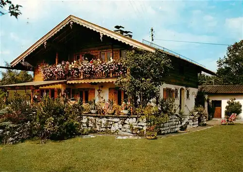 AK / Ansichtskarte 73944472 Rottach-Egern_Tegernsee Gaestehaus Enzianmarder