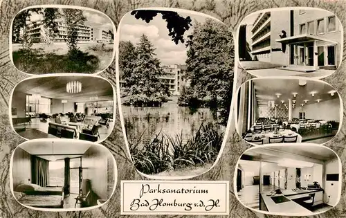 AK / Ansichtskarte  Bad_Homburg Parksanatorium Teilansichten