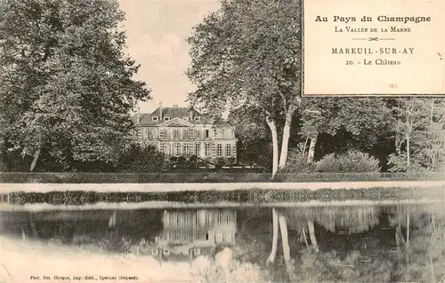AK / Ansichtskarte  Mareuil-sur-Ay_51_Marne Le Chateau