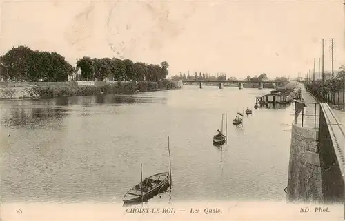 AK / Ansichtskarte  Choisy-le-Roi_94_Val-de-Marne Les Quais
