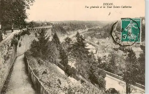 AK / Ansichtskarte  Dinan_22_Cotes-d_Armor Vue generale et la Tour Sainte Catherine