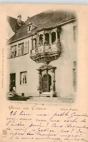 AK / Ansichtskarte  Colmar_68_Haut-Rhin Polizei Wache