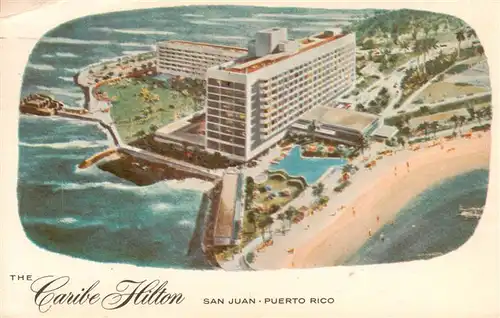 AK / Ansichtskarte 73944553 San_Juan__Puerto_Rico The Caribe Hilton