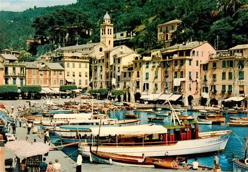 AK / Ansichtskarte 73944615 Portofino_Liguria_IT Golfo Tigullio Il Porto