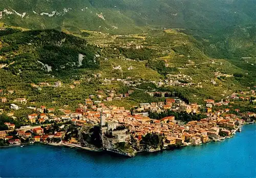 AK / Ansichtskarte  Malcesine_Lago_di_Garda Fliegeraufnahme