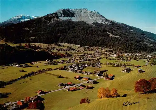 AK / Ansichtskarte  Klosters_GR mit Gotschnagrat und Casanna