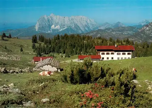 AK / Ansichtskarte  Koessen_Tirol_AT Straubinger Haus Eggenalm