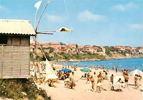 AK / Ansichtskarte  Sozopol_Sozopole_Sosopol_BG Strandpartie