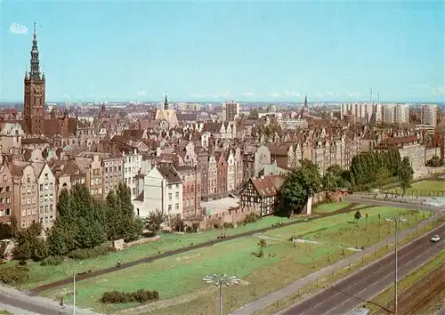 AK / Ansichtskarte 73944651 Gdansk_Danzig_PL Widok ogolny od strony alei Leningradzkeij