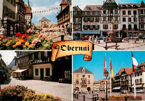 AK / Ansichtskarte  Obernai_Alsace_Oberehnheim_Elsass_67 Souvenir d'Obernai