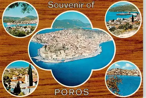 AK / Ansichtskarte 73944675 Poros_Greece Souvenir of Poros