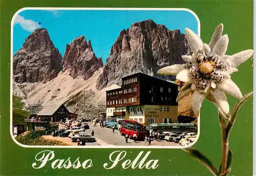 AK / Ansichtskarte 73944681 Dolomiti__Dolomiten_IT Hotel Maria Flora au Col de Sella Le Sassolungo