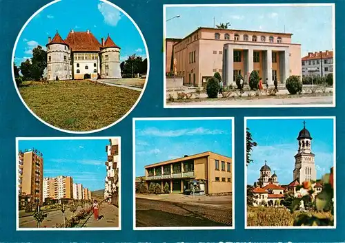 AK / Ansichtskarte 73944689 Alba_Iulia_Karlsburg_RO Cetatea de Balta Castelul Sebes Casa do Cultura Alba Iulia Bulevardul Transilvaniei Teius Complexul comercial Alba Iulia Catedrala