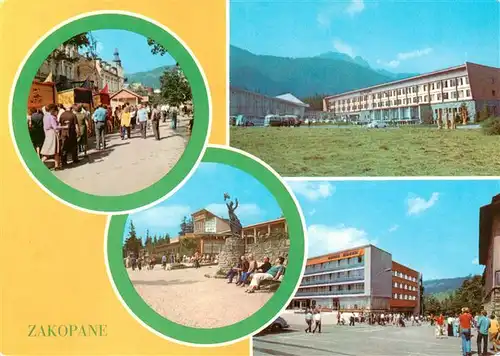 AK / Ansichtskarte 73944690 Zakopane_Tatra_PL Krupowki Na Gubalowce Osrodek Sportu i Rekreacji Hyr Hotel Gazda