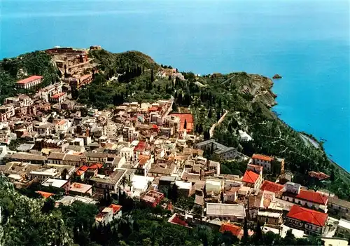 AK / Ansichtskarte 73944692 Taormina_Sicilia_IT Panorama