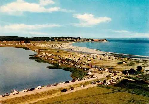 AK / Ansichtskarte  Hohwacht_Ostseebad Zeltgelaende Sehlendorfer Strand