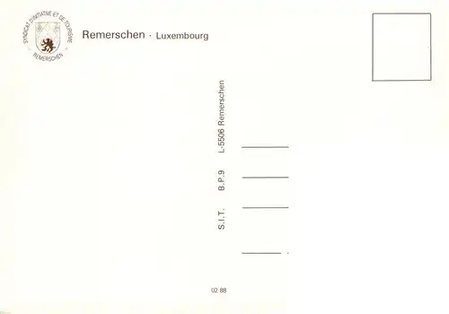 AK / Ansichtskarte 73944728 Remerschen_Schengen_Luxembourg Vue panoramique